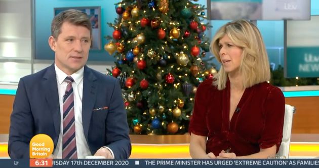 Ben Shephard and Kate Garraway on Good Morning Britain