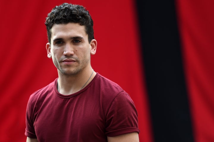 Jaime Lorente, el 17 de julio de 2019 en Milán.