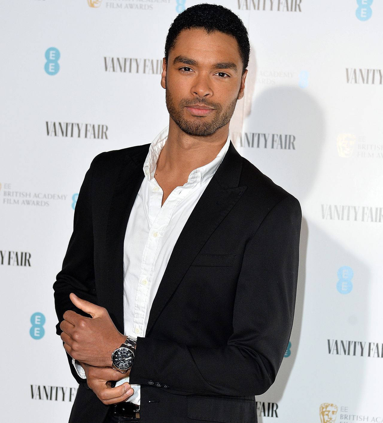 Regé-Jean Page attends the Vanity Fair EE Rising Star BAFTAs Pre Party earlier this year