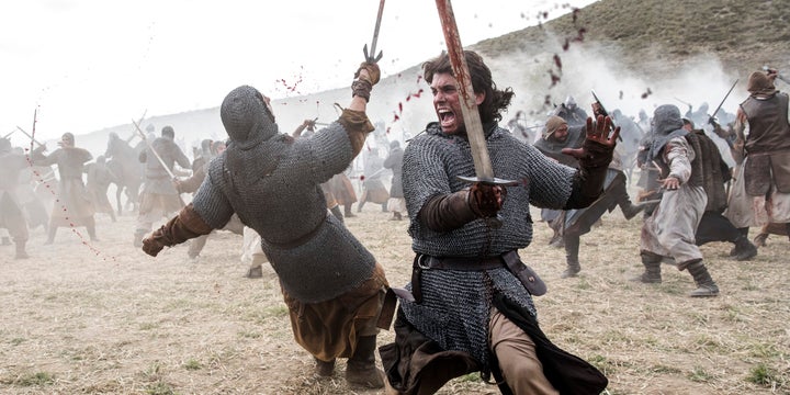 Jaime Lorente como el joven Rodrigo Díaz de Vivar en 'El Cid'.