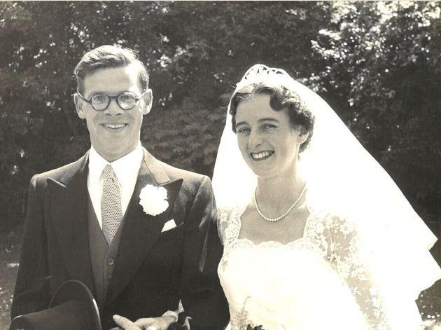 George et Olive Ford le jour de leur mariage