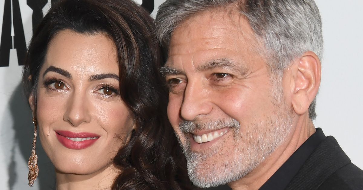 George Clooney Has Taught His Kids The Most Disgusting Prank To Play On Wife Amal Huffpost Uk