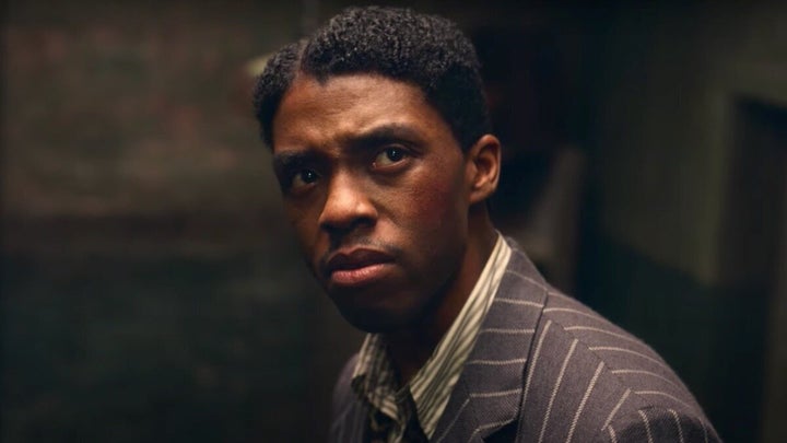 Chadwick Boseman in "Ma Rainey's Black Bottom."