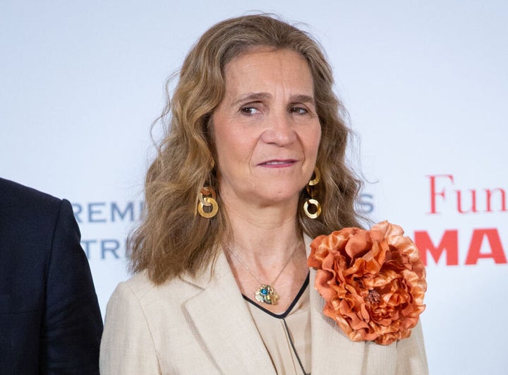 La Infanta Elena en los Premios de la Fundación Mapfre en 2018.