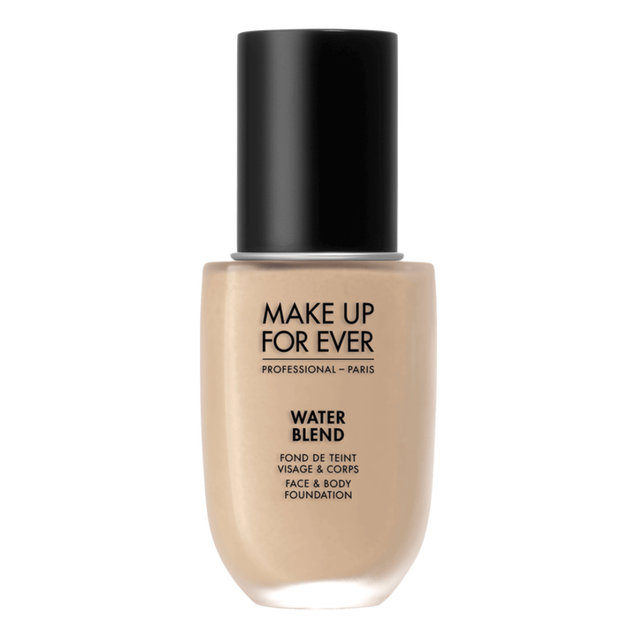 MAKE UP FOR EVER - Fond de teint visage et corps Water Blend -<a href="https://www.sephora.com/ca/fr/product/water-blend-face-body-foundation-P410512?om_mmc=ppc-GG_1114819099_53251135672_dsa-45218889073__256817602752_9000386_c&country_switch=ca&lang=fr&gclid=Cj0KCQiAw_H-BRD-ARIsALQE_2NzZ1lNpcipq4Gj2vV6jEl36bw4CTSGd8bDglNj37TRo9et30bcIbMaAo6dEALw_wcB&gclsrc=aw.ds&skuId=1856376" target="_blank" rel="noopener noreferrer"> 40$</a>