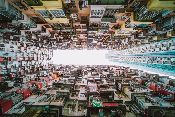 Τεράστια πολυκατοικία στο Χονγκ Κονγκ 
