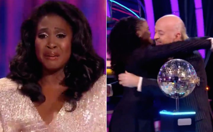 There were plenty of tears during this year's Strictly final
