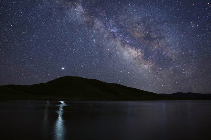 La Grande conjonction, l'alignement de Jupiter et Saturne.