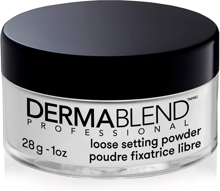 Fixateur poudre libre - DERMABLEND - <a href="https://www.dermablend.ca/fr/fixateur-poudre-libre/" target="_blank" rel="noopener noreferrer">36$</a>
