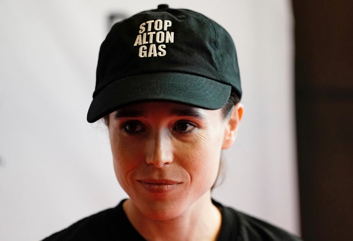 Elliot Page at the Toronto International Film Festival on Sept. 8, 2019. 