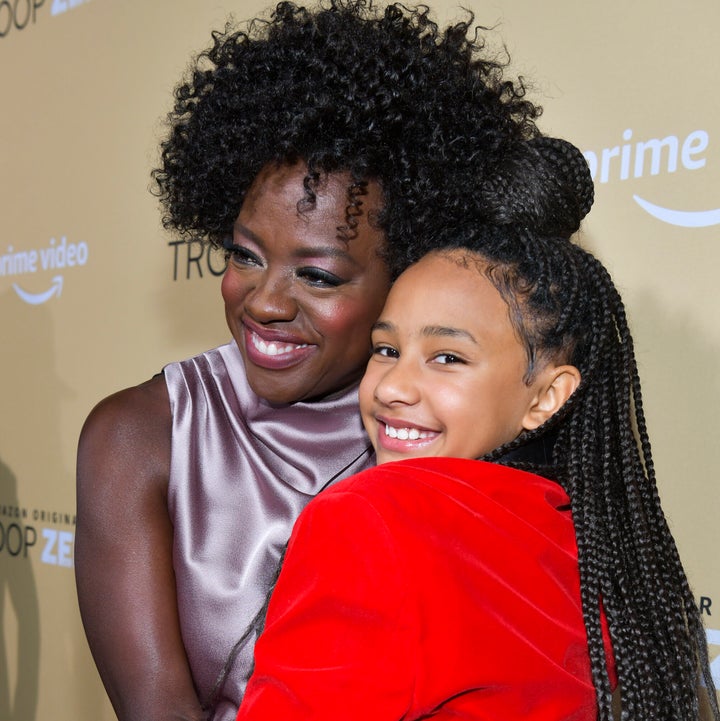 Viola Davis with her daughter Genesis Tennon at the "Troop Zero" premiere on Jan. 13.