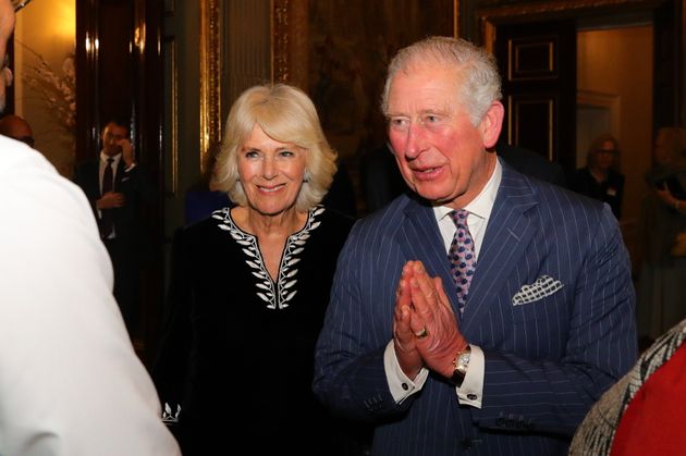 Camilla, Duchess of Cornwall, and Prince Charles attend a Commonwealth Day reception on March 9 in London.