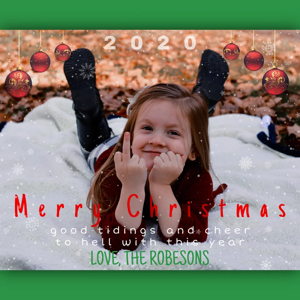 funny family holiday cards that find the humor in 2020 huffpost life funny family holiday cards