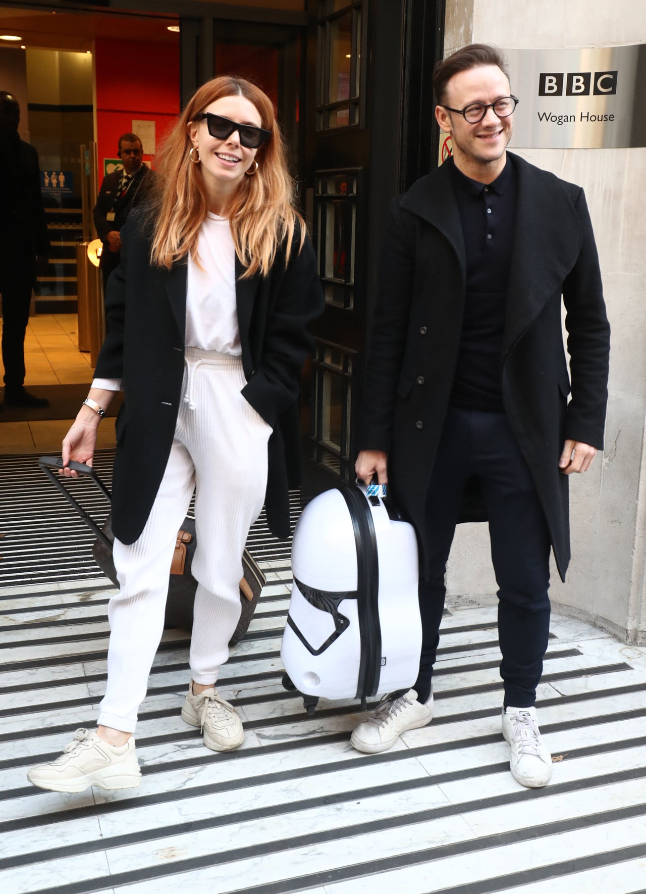 Stacey Dooley and Kevin Clifton pictured in 2018