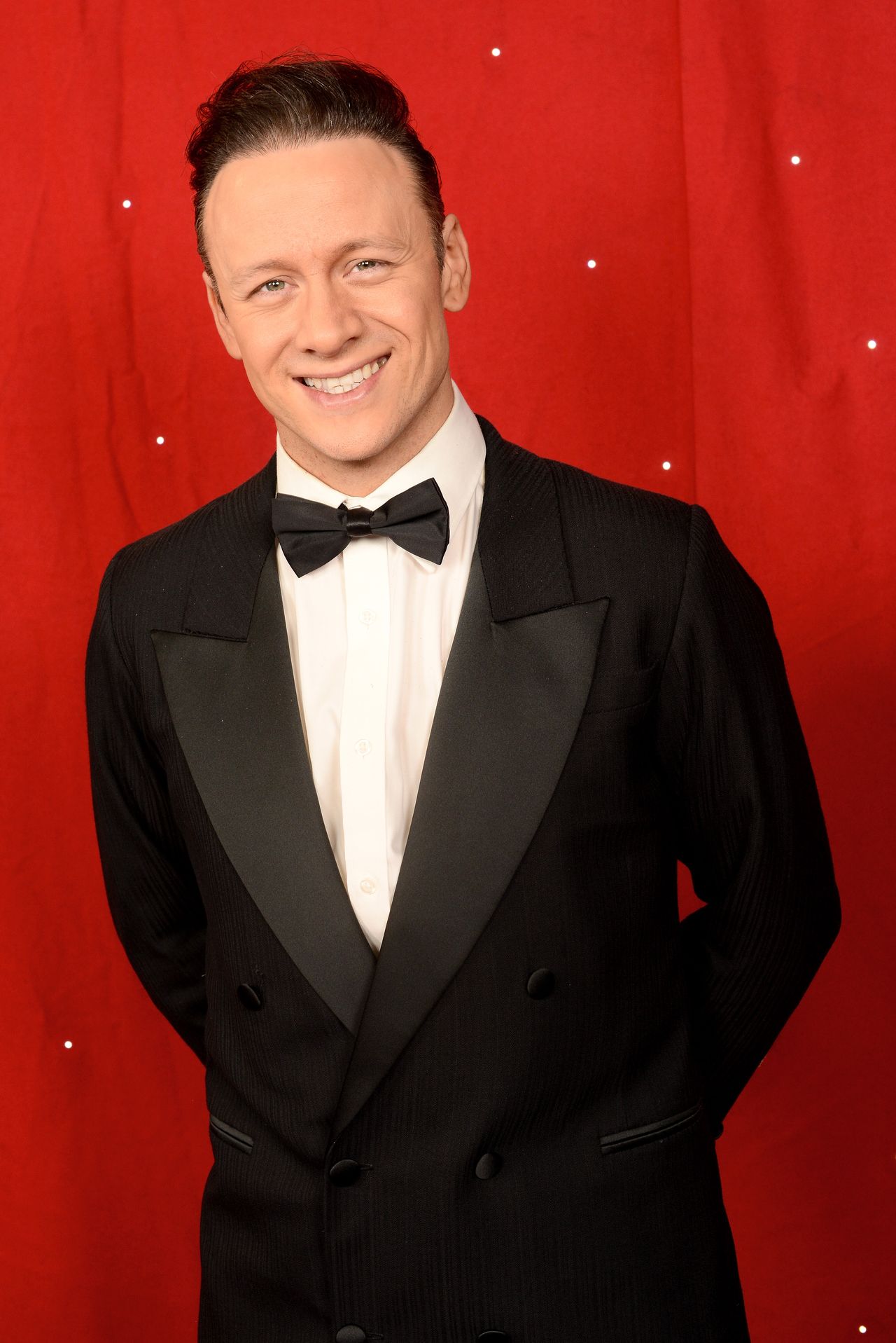 Kevin backstage at Strictly Come Dancing Live! in 2018