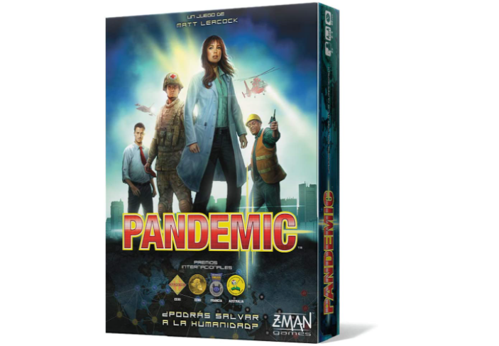 Juego de mesa Pandemic.