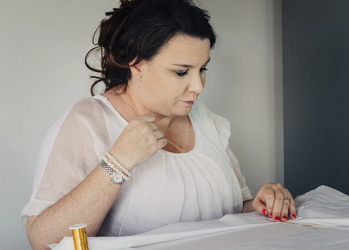 Chloe Savage in her studio.