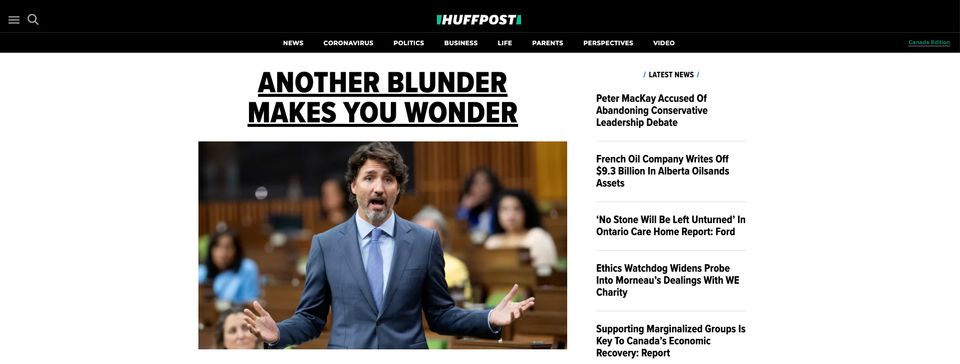 HuffPost Canada's Best Splashes Of