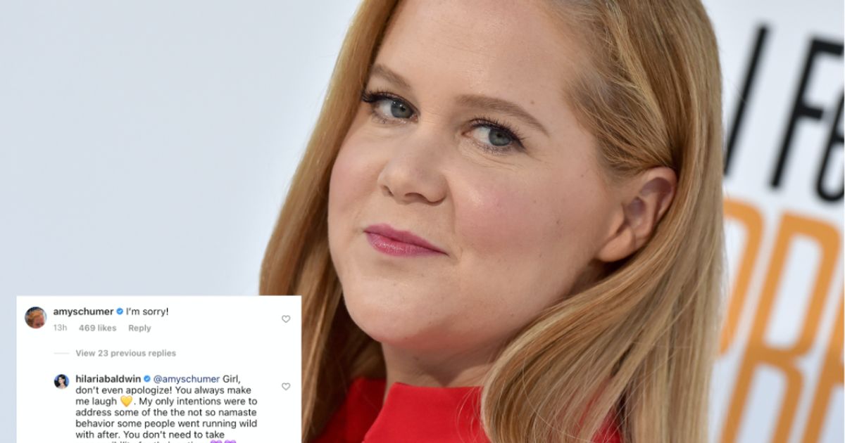 Amy Schumer Apologizes, Deletes Photo After Holiday Joke Gone Wrong