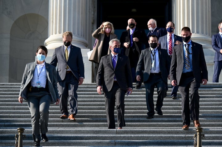 House Republicans, led by Minority Leader Kevin McCarthy (R-Calif.), blocked Speaker Nancy Pelosi's push to get $2,000 direct