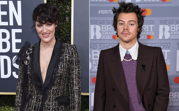 Phoebe Waller-Bridge and Harry Styles