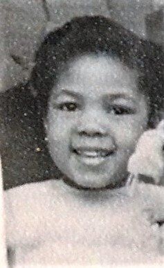 Glenda Caesar as a baby