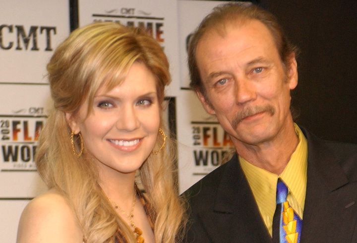 Alison Krauss and Tony Rice during CMT 2004 Flame Worthy Video Music Awards. 