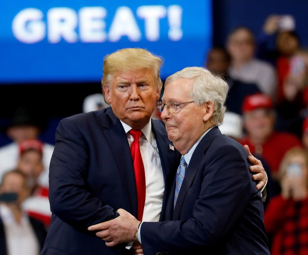 Mitch McConnell y Donald