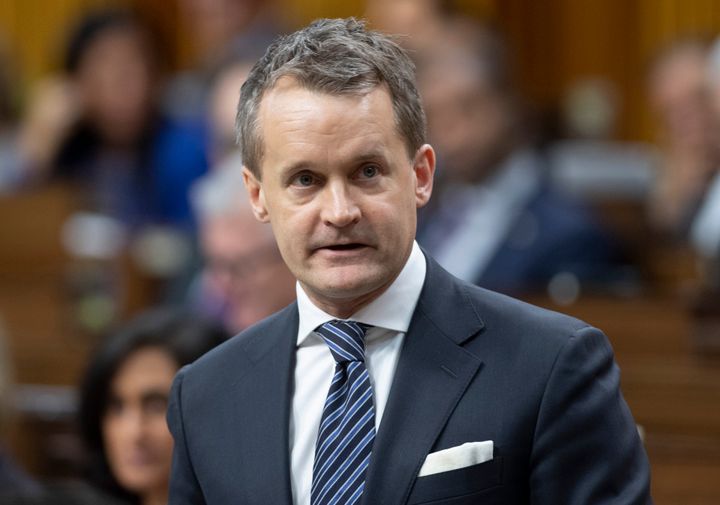 Natural Resources Minister Seamus O'Regan in the House of Commons in Ottawa on Feb. 4, 2020.
