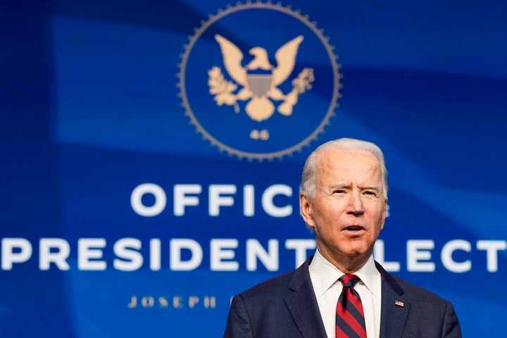 U.S. President-elect Joe Biden announced his climate and energy appointments in Wilmington, Del., on Dec. 19, 2020.