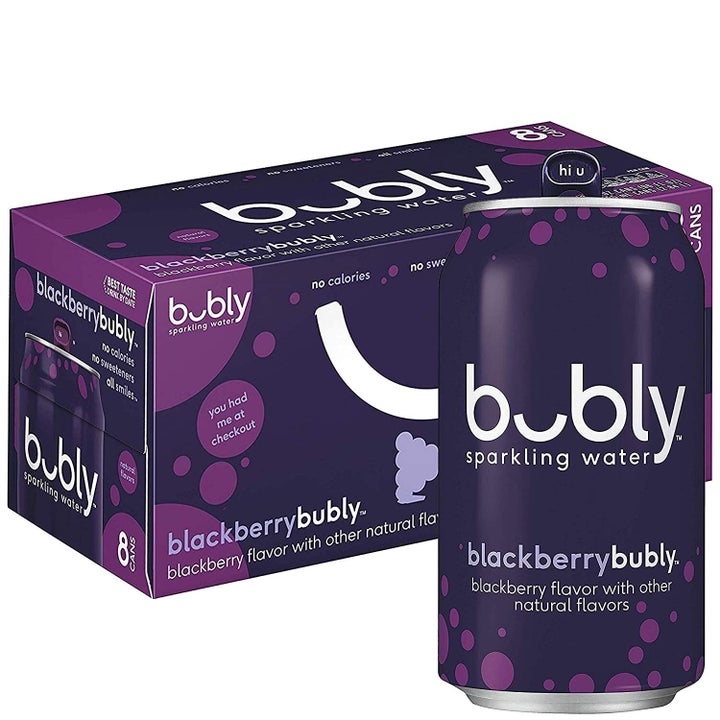 Blackberry Bubly was one of Mel Woods' drinks of choice in 2020.