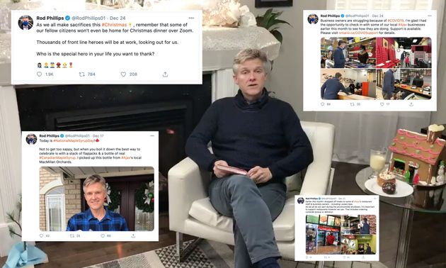 While he was vacationing abroad, Ontario Finance Minister Rob Phillips' Twitter account made it look like he was enjoying a Canadian Christmas at home.