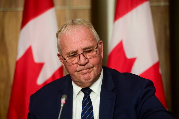 Bill Blair, Minister of Public Safety and Emergency Preparedness, in Ottawa on Oct. 19, 2020. 