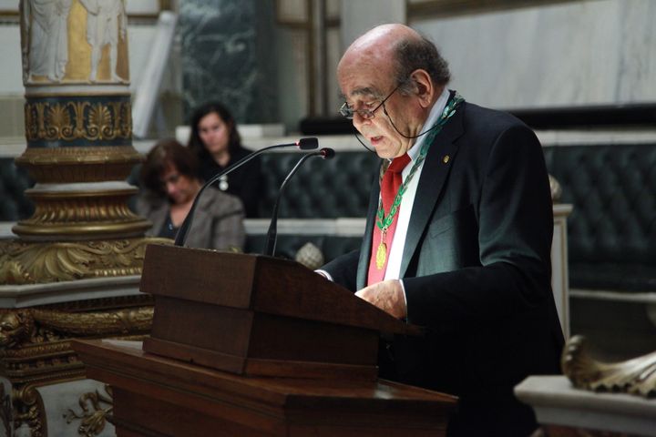 Ο Θανάσης Βαλτινός, Πρόεδρος της Ακαδημίας Αθηνών για το 2016.