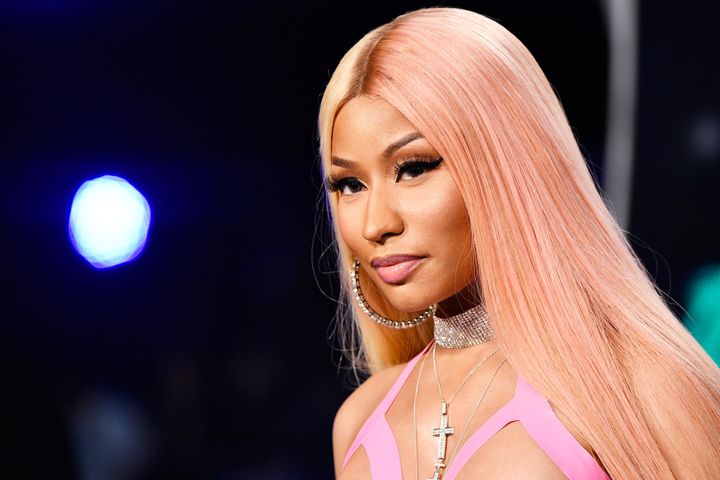 Nicki Minaj at the 2017 MTV Video Music Awards.