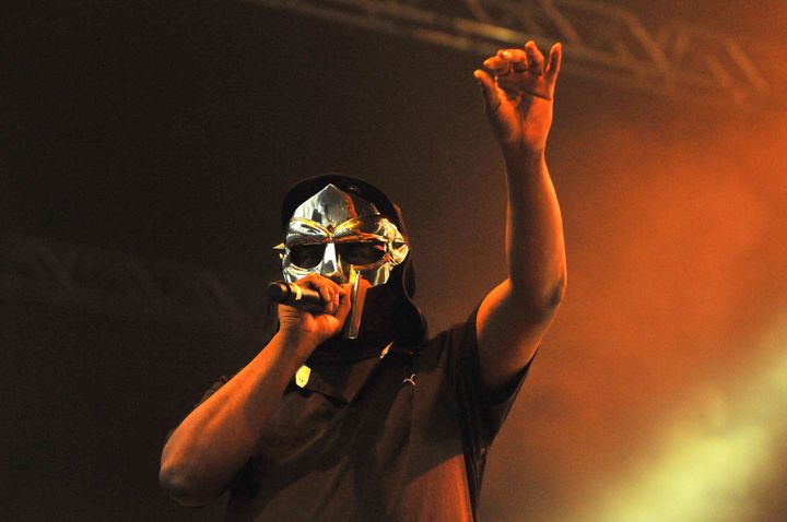 MF Doom pictured performing in 2011