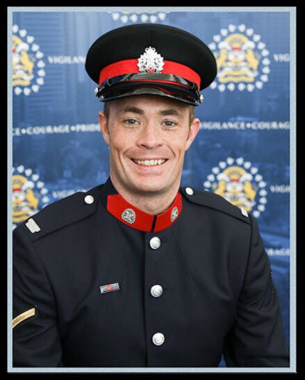 Sgt. Andrew Harnett, 37, of the Calgary Police Service is shown in this undated handout