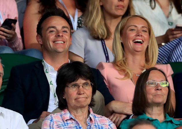 Ant McPartlin with Anne-Marie Corbett