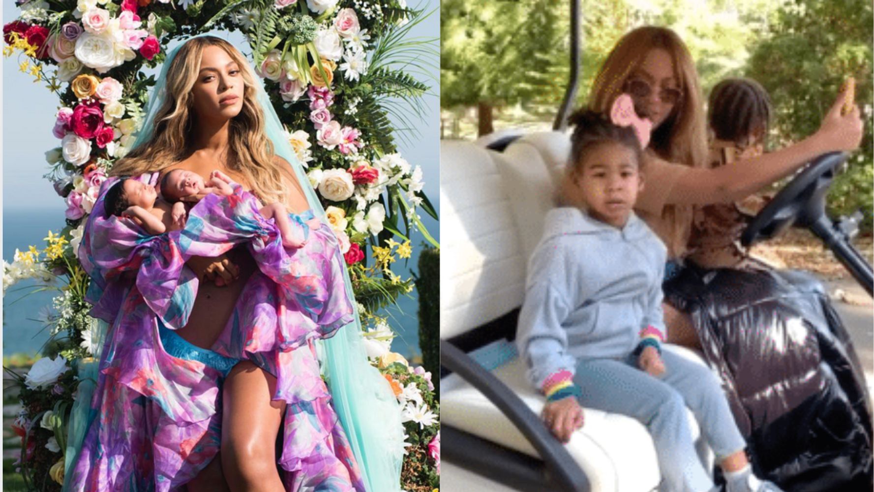 Beyoncé Shares Rare Glimpse Of Twins Rumi And Sir In NeverBeforeSeen