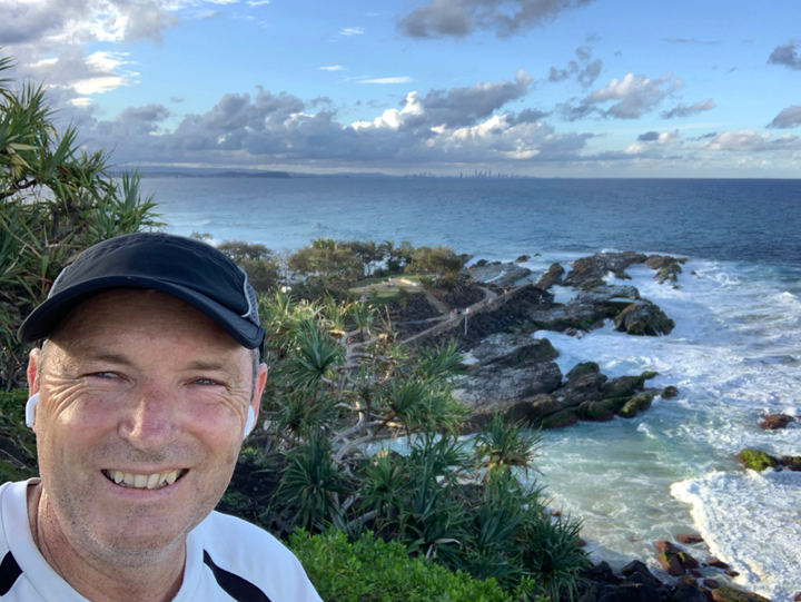 Conservative political activist Lyle Shelton boasted on social media about crossing the Queensland border.