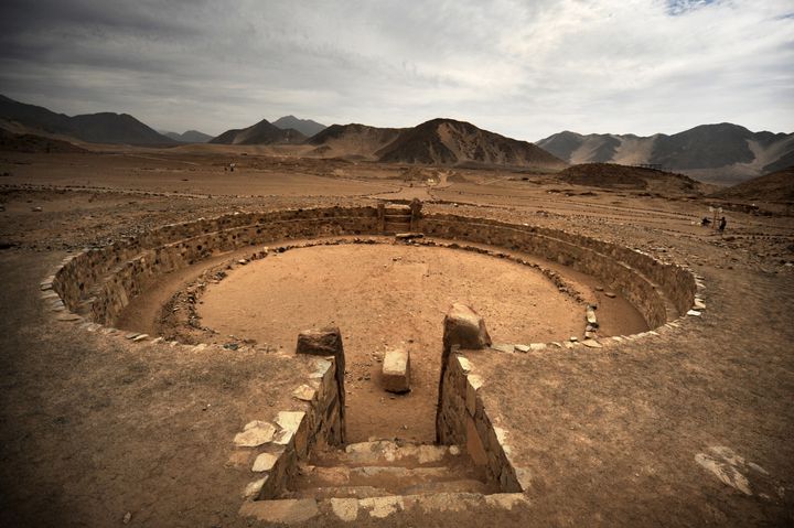 Αμφιθέατρο στην αρχαία πόλη του Καρά-Σούπε