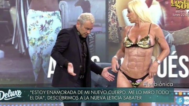 Leticia Sabater y Jorge Javier Vázquez en 'Sábado Deluxe'.