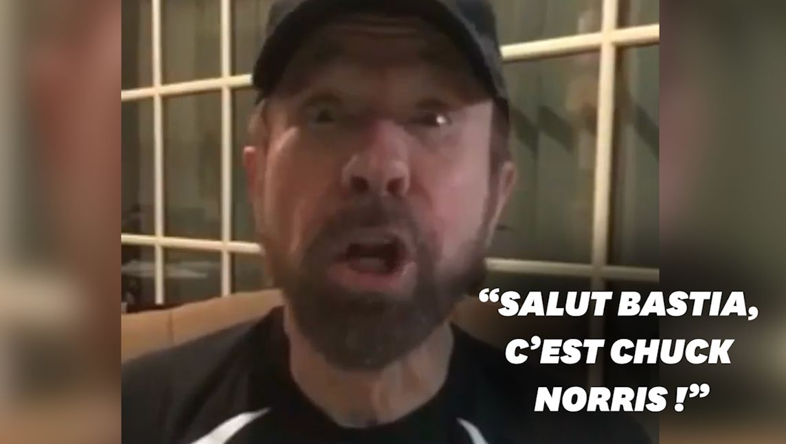 Chuck Norris souhaite ses vœux 2021 aux Bastiais