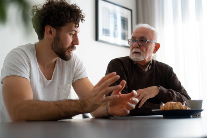 Set boundaries for conversations with your parents, and be firm in enforcing them.