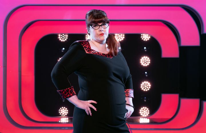 Jenny Ryan on the set of spin-off show Beat The Chasers