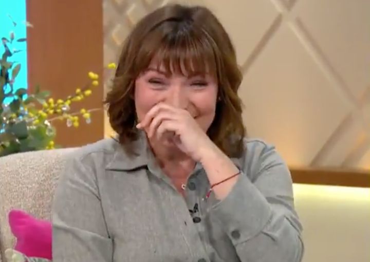 Lorraine Kelly was left laughing out loud as she recalled the blunder later in the show