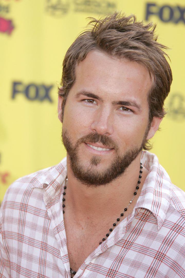 A young Ryan Reynolds during 2005's Teen Choice Awards 
