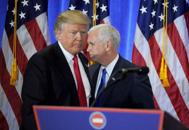 À la veille de la certification de Biden, Trump met la pression sur son vice-président Mike Pence mais cela ne lui permettra pas d'arriver à ses fins. (photo d'illustration prise en 2016 lors d'une conférence de presse)