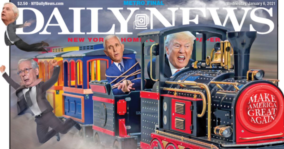 Donald Trump's Enablers Are 'Jumping Off The Crazy Train' On New York Daily  News Cover | HuffPost Latest News