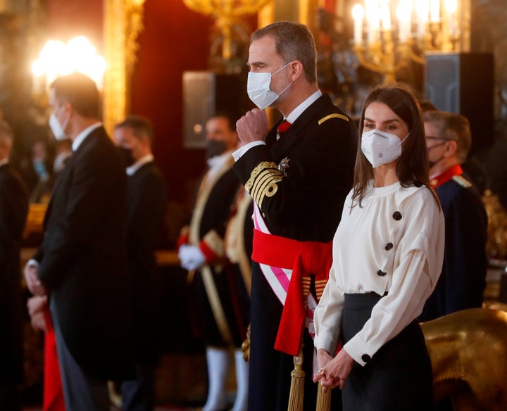Felipe VI y la reina